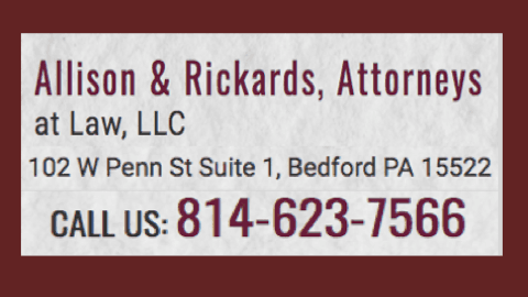 Allison & Rickards Atty At Law — attorney in Bedford, PA