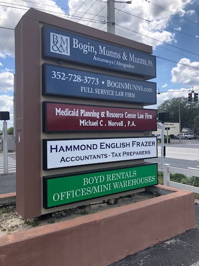 Bogin, Munns & Munns, P.A. — attorney in Leesburg, FL