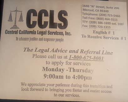Central California Legal Services — attorney in Merced, CA