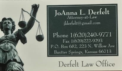 Derfelt Law Office — attorney in Baxter Springs, KS