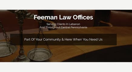 Feeman Law Offices — attorney in Lebanon, PA