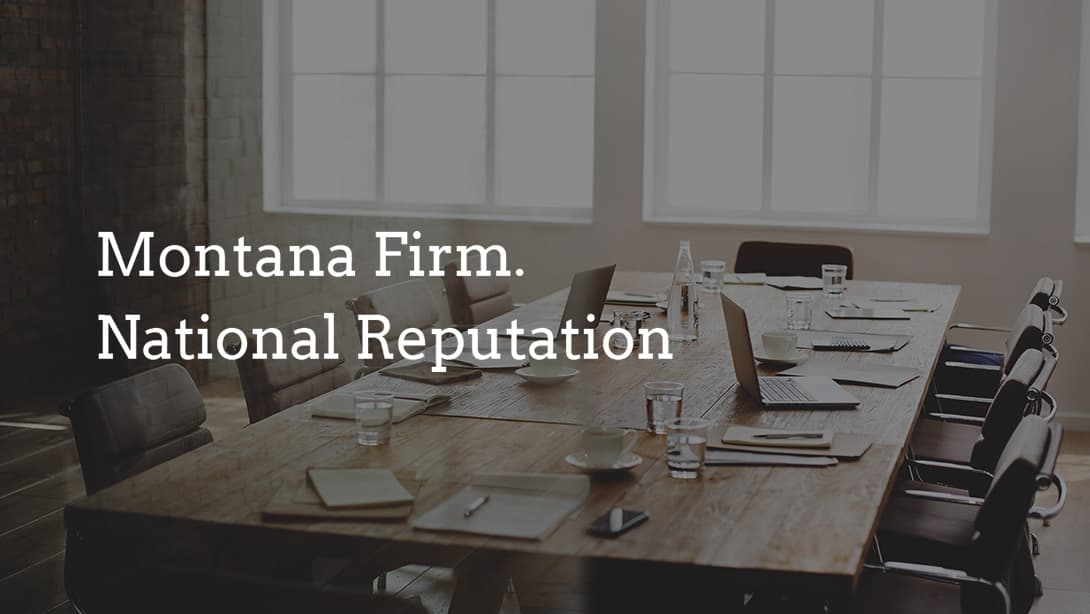 Hoyt & Blewett PLLC — attorney in Great Falls, MT