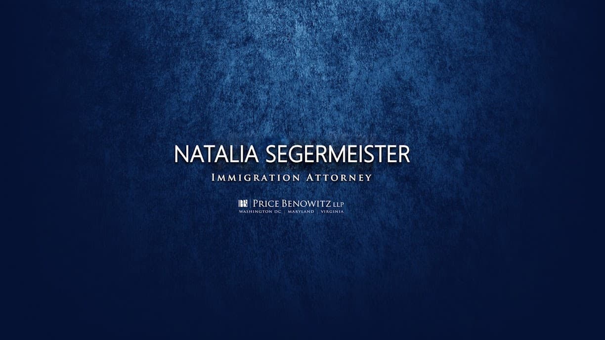 Immigration Attorney Natalia Segermeister — attorney in Washington, DC