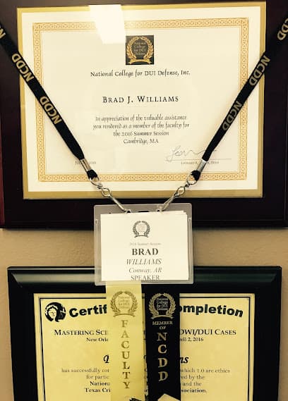Law Offices of Brad J. Williams — attorney in Conway, AR