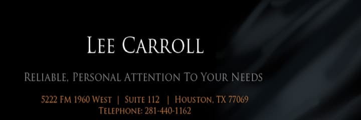 Lee Carroll — attorney in Houston, TX