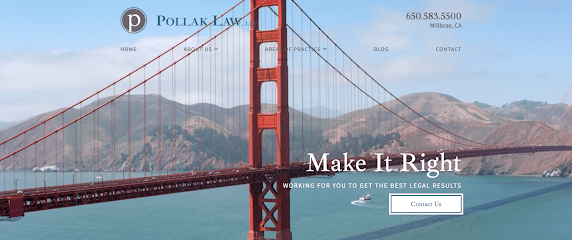 Pollak Law, LLP — attorney in Millbrae, CA