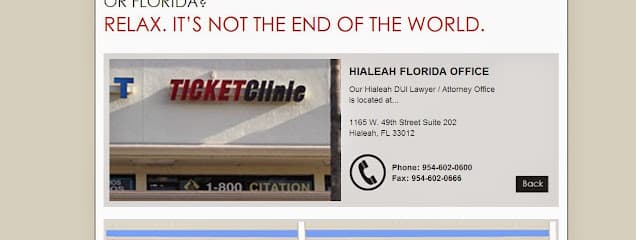 The Ticket Clinic — attorney in Hialeah, FL