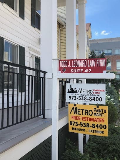 Todd J. Leonard Law Firm — attorney in Morristown, NJ