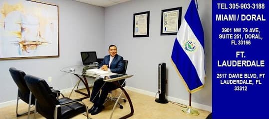ABOGADO Y NOTARIO SALVADOREÑO EN FLORIDA — attorney in Doral, FL
