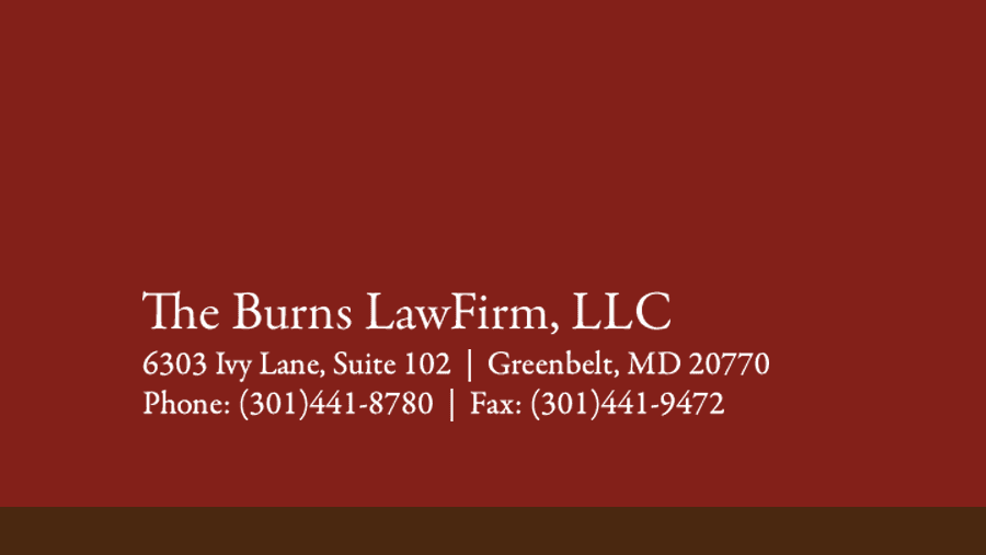 Burns LawFirm, LLC — attorney in Greenbelt, MD