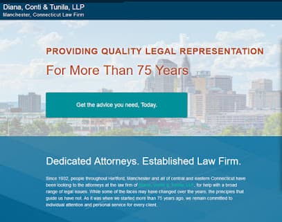 Diana Conti & Tunila LLP — attorney in Manchester, CT