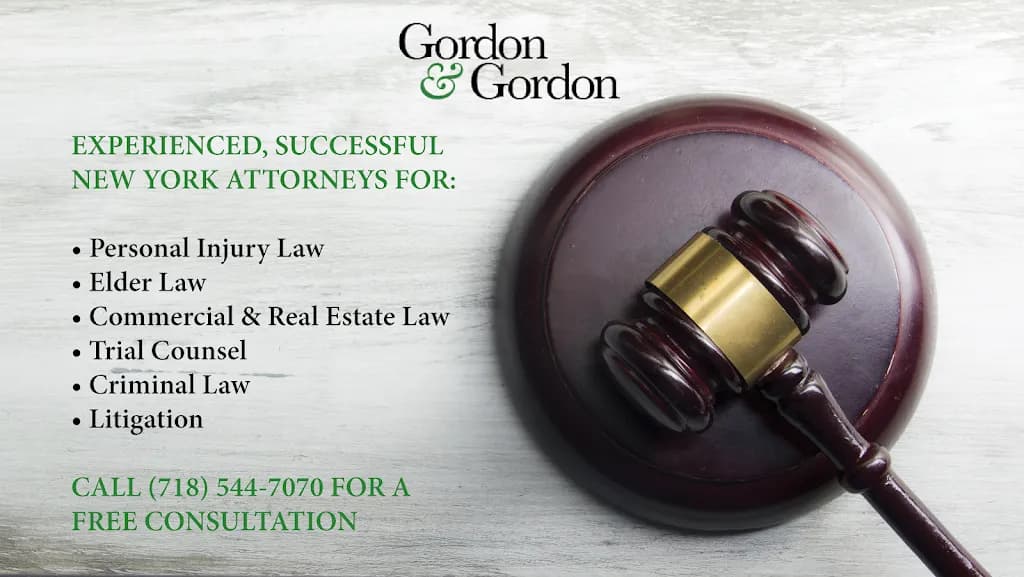 GORDON & GORDON PC Attorneys At Law — attorney in Forest Hills, NY