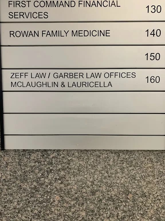 Zeff Law Firm, LLC — attorney in Mt Laurel Township, NJ