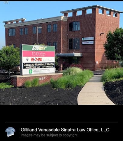 Gilliland Vanasdale Sinatra Law Office, LLC — attorney in Cranberry Twp, PA