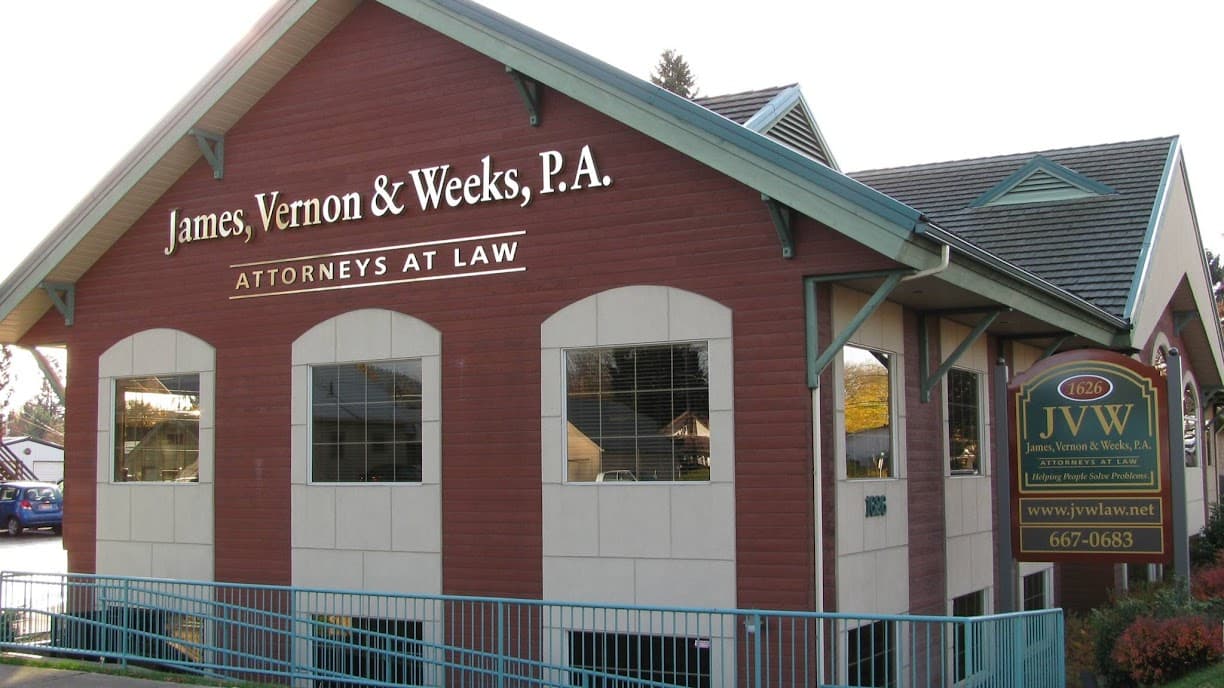 James, Vernon & Weeks, P.A. — attorney in Coeur d'Alene, ID