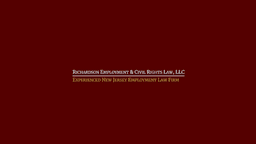 Richardson Employment & Civil Rights Law, LLC