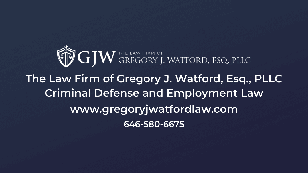 The Law Firm of Gregory J. Watford, Esq., PLLC — attorney in New York, NY