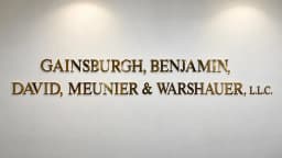Gainsburgh, Benjamin, David, Meunier & Warshauer, L.L.C.