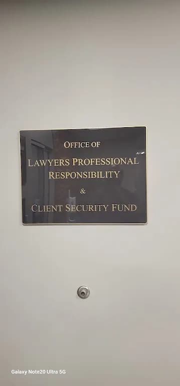 Office of Lawyers Professional Responsibility — attorney in St Paul, MN