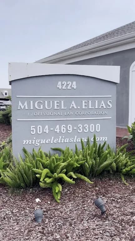Miguel A. Elias, A Professional Law Corporation — attorney in Kenner, LA