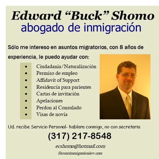 Shomo Law Immigration Attorney Indianapolis photo 2