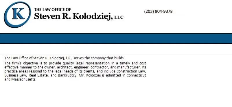 The Law Office Of Steven R. Kolodziej,LLC foto 2