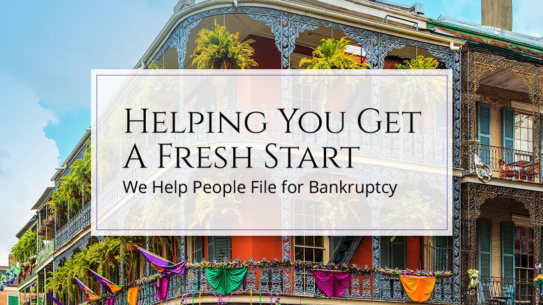 Bankruptcy lawyer in Louisiana, USA