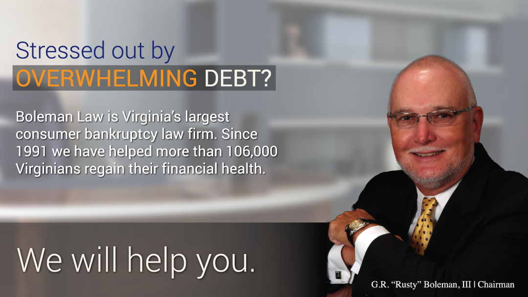 Bankruptcy lawyer in Virginia, USA